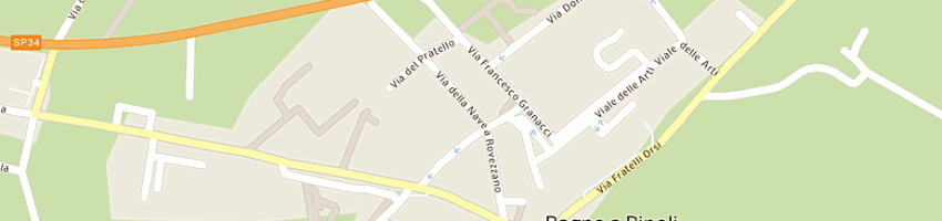Mappa della impresa overline estetica di cambi maria grazia a BAGNO A RIPOLI