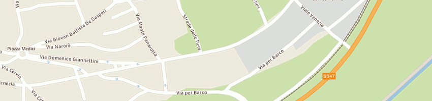 Mappa della impresa style e service srl a LEVICO TERME
