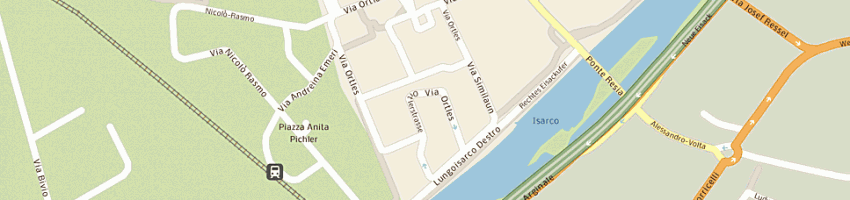 Mappa della impresa circolo il bivio a BOLZANO