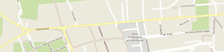 Mappa della impresa chiesa di gesu' cristo dei santi degli ultimi giorni a BOLZANO