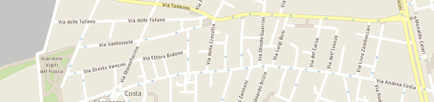 Mappa della impresa mancini rosa a BOLOGNA