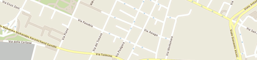 Mappa della impresa sarti gianluigi a BOLOGNA