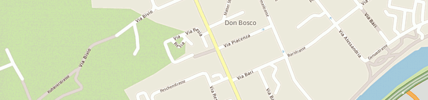 Mappa della impresa manzini arredamenti (sas) a BOLZANO