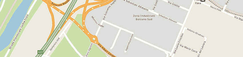 Mappa della impresa fohrenburg italia srl a BOLZANO