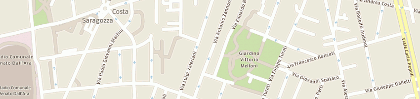 Mappa della impresa carboni gianluca a BOLOGNA