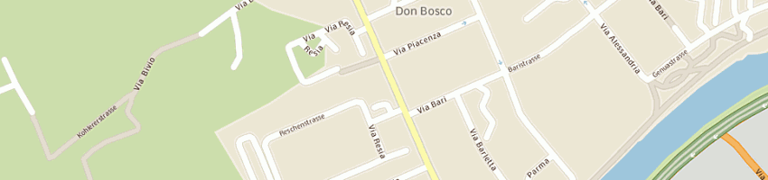 Mappa della impresa maxpo di pozzobon alfredo a BOLZANO