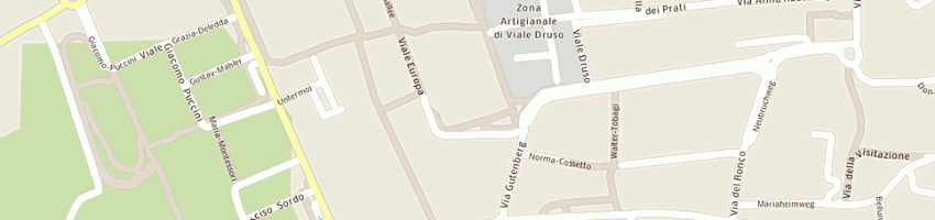 Mappa della impresa moretto roberto a BOLZANO