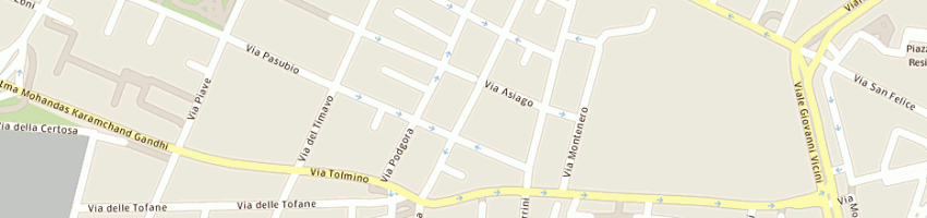 Mappa della impresa d'achille carlo a BOLOGNA