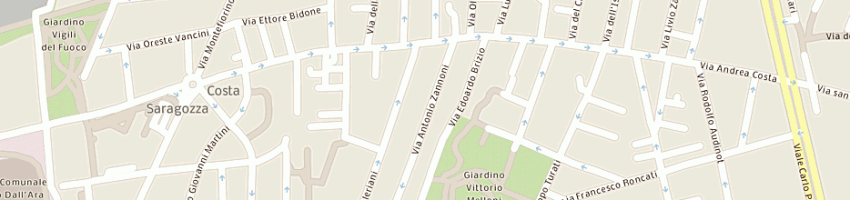 Mappa della impresa montanari mario e c snc di montanari mario e monica a BOLOGNA