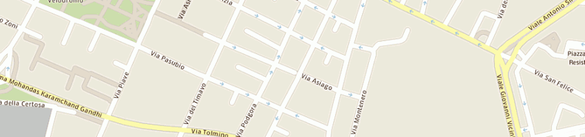 Mappa della impresa studio tecnico guidoreni geom alfonso a BOLOGNA
