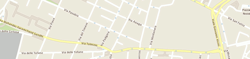 Mappa della impresa paltrinieri carlo a BOLOGNA