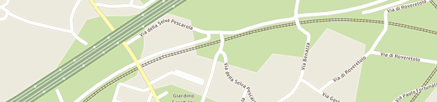 Mappa della impresa trattoria mulino bruciato a BOLOGNA