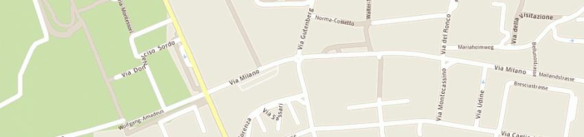 Mappa della impresa bedeschi valerio a BOLZANO