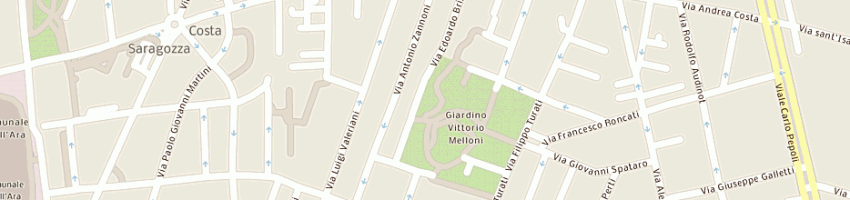 Mappa della impresa cantarini gastone a BOLOGNA