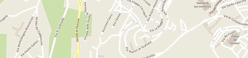 Mappa della impresa ricci impianti di bruni ing a e c sas a SIENA