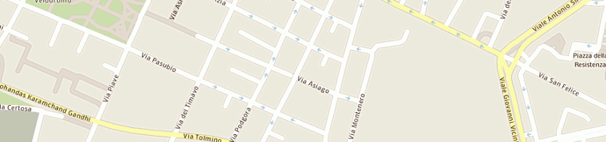 Mappa della impresa morini luisa maria a BOLOGNA