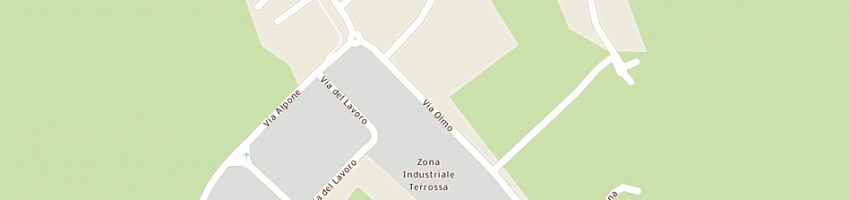 Mappa della impresa ceramiche cerato (snc) a RONCA 