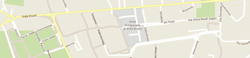Mappa della impresa csr cooperativa scavi e restauri a BOLZANO