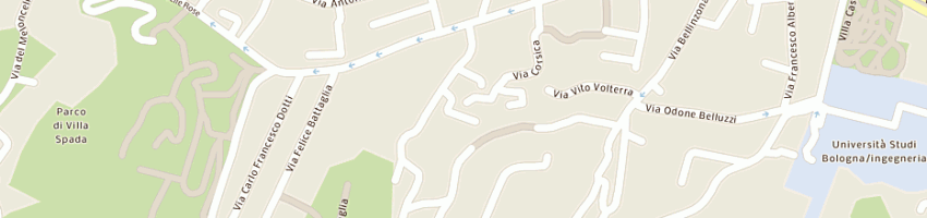 Mappa della impresa casoni marco a BOLOGNA