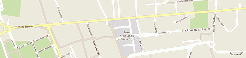 Mappa della impresa perazzolo walter a BOLZANO