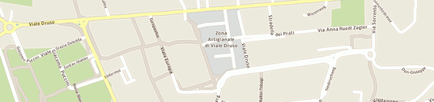 Mappa della impresa tammerle roland e c (snc - ohg) a BOLZANO