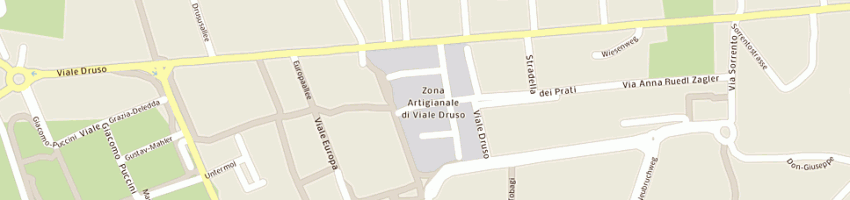 Mappa della impresa colorificio bz bergamini (srl-gmbh) a BOLZANO