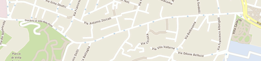 Mappa della impresa ferriani romano organizzazione (srl) a BOLOGNA
