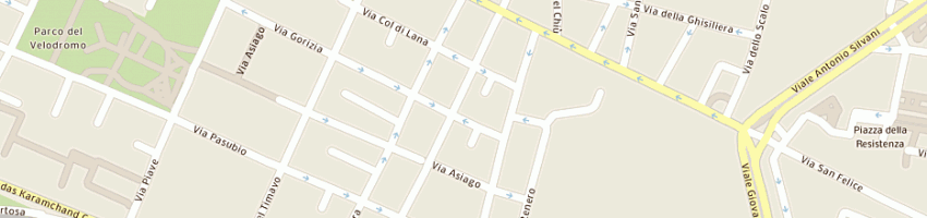 Mappa della impresa castellina marisa cipriana a BOLOGNA