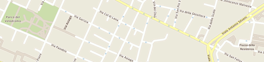 Mappa della impresa filosto giovanni a BOLOGNA