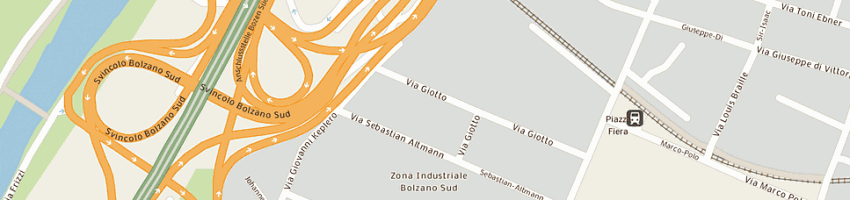 Mappa della impresa reseco srl a BOLZANO
