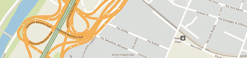 Mappa della impresa rational distribution srl a BOLZANO