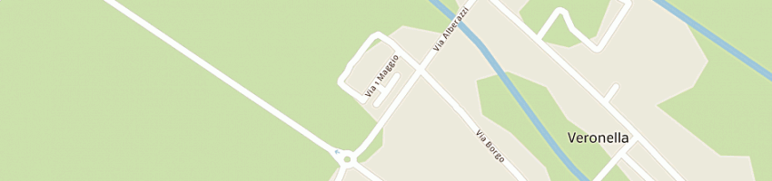 Mappa della impresa damini di damini bruno e c (sas) a VERONELLA