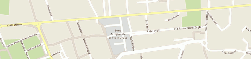 Mappa della impresa costa antonio a BOLZANO