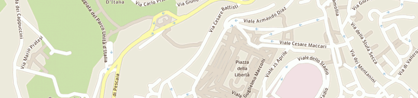 Mappa della impresa ronchi g e c snc - agenzia sara assicurazioni a SIENA