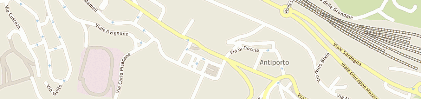 Mappa della impresa sassi neri a SIENA