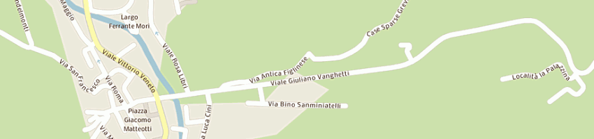 Mappa della impresa nursia srl a GREVE IN CHIANTI