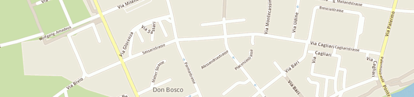 Mappa della impresa associazione altoatesina della famiglia a BOLZANO