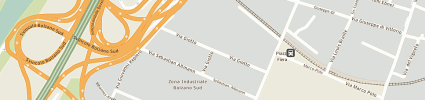 Mappa della impresa marsedil srl a BOLZANO