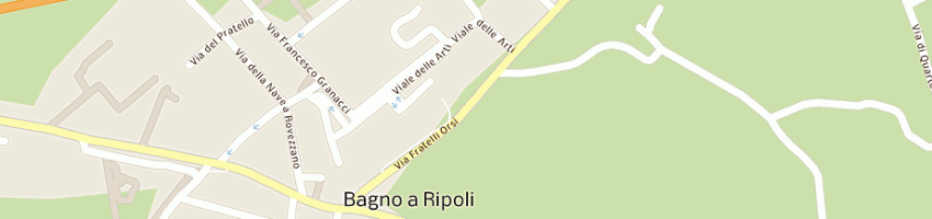 Mappa della impresa bartolini marco a BAGNO A RIPOLI