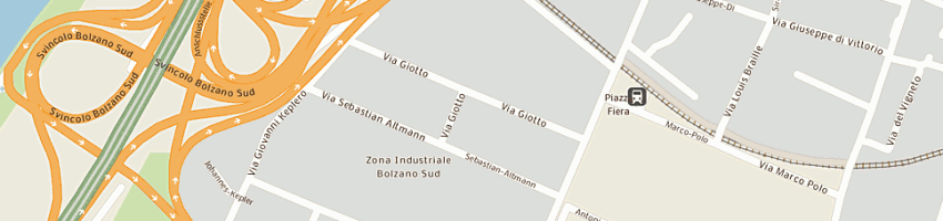 Mappa della impresa jota srl a BOLZANO