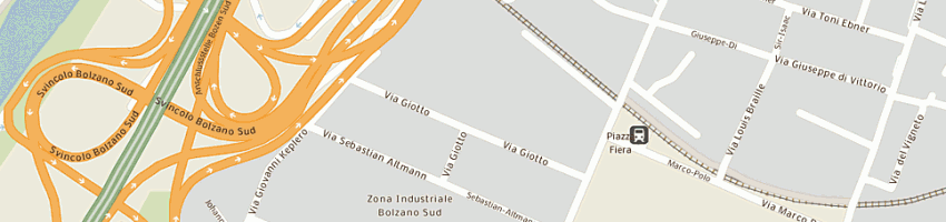 Mappa della impresa gerit (srl) a BOLZANO