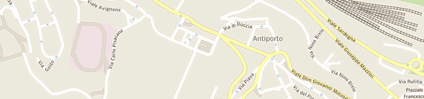 Mappa della impresa turchi rag carlo luigi a SIENA