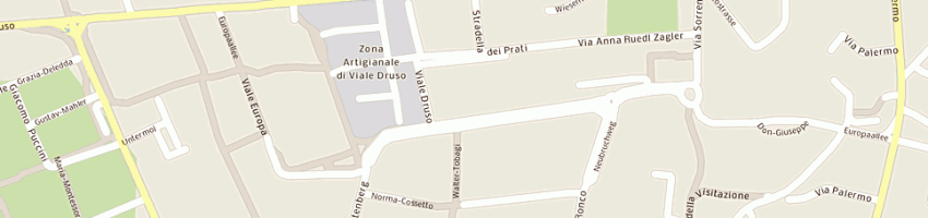 Mappa della impresa wintour di marcadella luca a BOLZANO