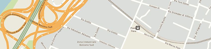 Mappa della impresa arboteam srl a BOLZANO