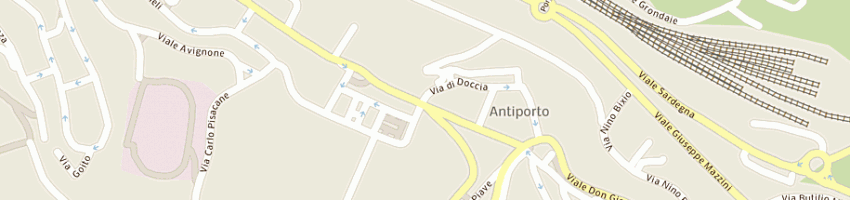Mappa della impresa casa del parato sas a SIENA