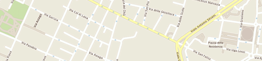 Mappa della impresa gazzotti roberto a BOLOGNA