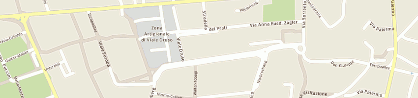 Mappa della impresa paolacci vinicio a BOLZANO