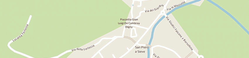 Mappa della impresa auser a SAN PIERO A SIEVE