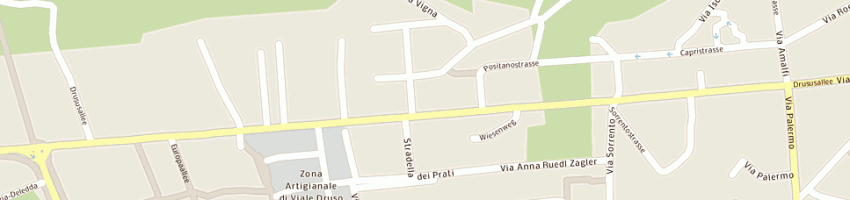 Mappa della impresa bieffe discount srl a BOLZANO