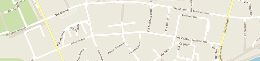 Mappa della impresa megon di meraner egon a BOLZANO